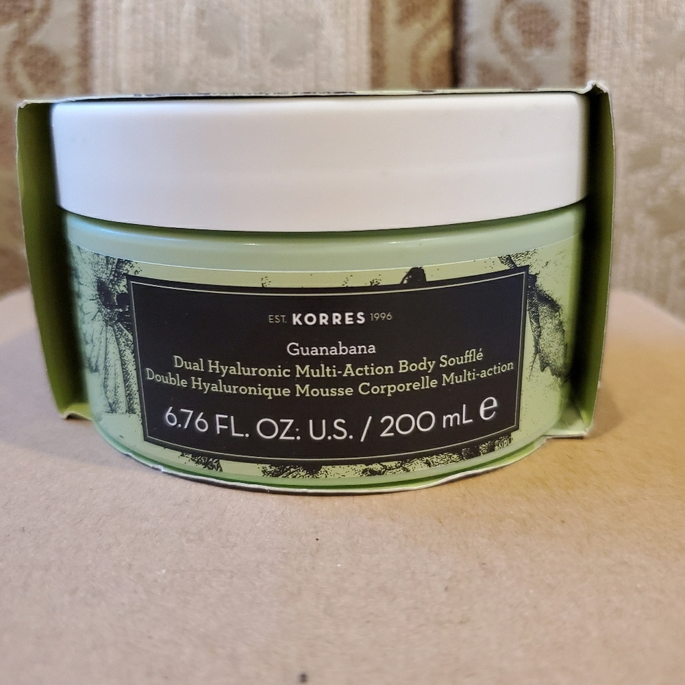 NIB Korres Guanabana Dual Hyaluronic Body Souffle